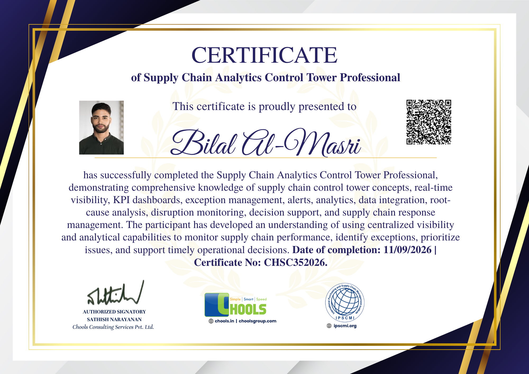 Emerging Business Program Certificate